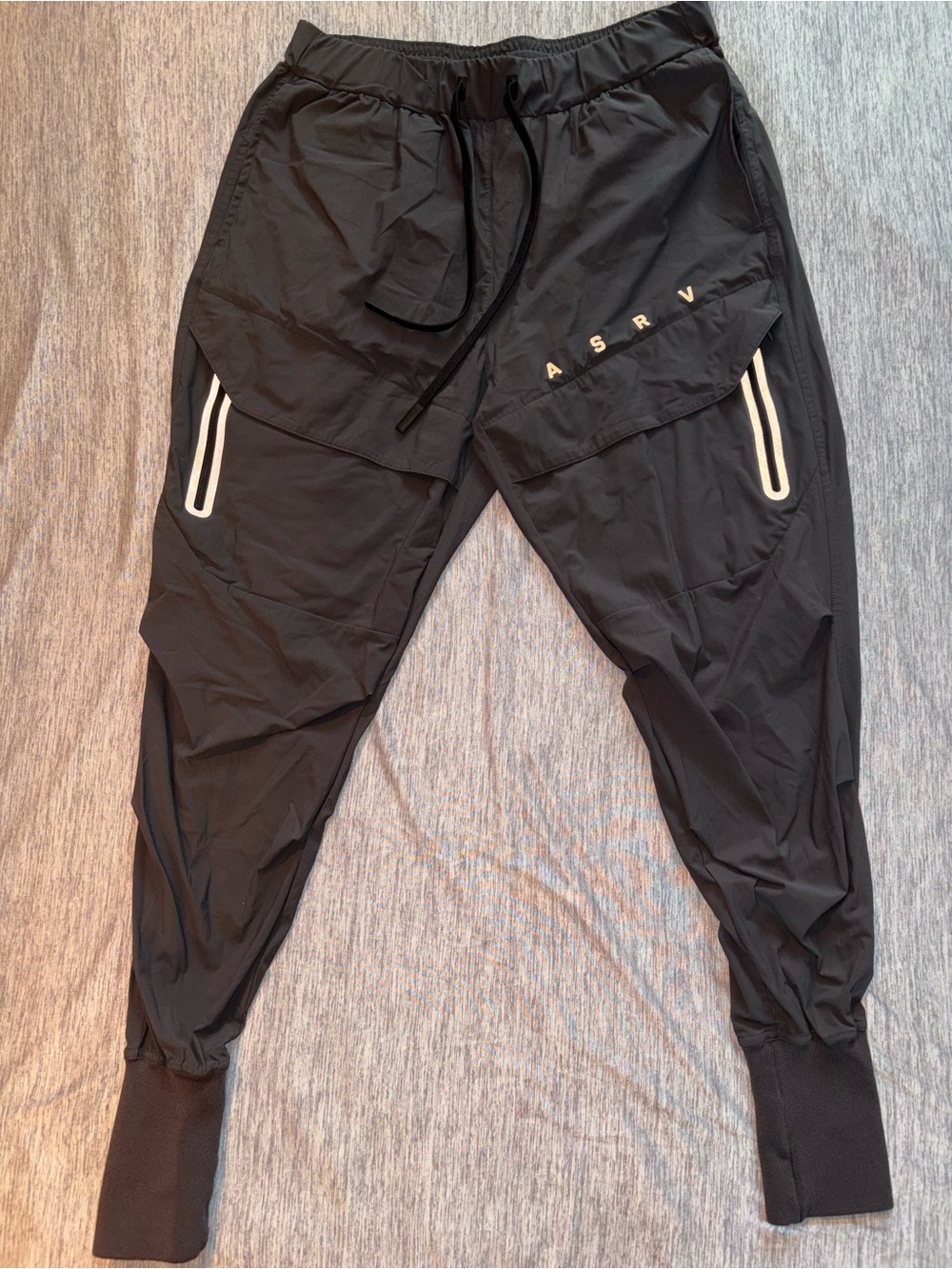 ASRV Dark Grey Tech Performance Joggers